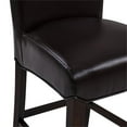 thumbnail image 6 of Milton Bonded Leather CTR Stool, Coffee Bean, 6 of 7