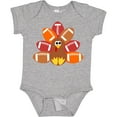 thumbnail image 3 of Inktastic Thanksgiving Cute Football Turkey Boys or Girls Baby Bodysuit, 3 of 5