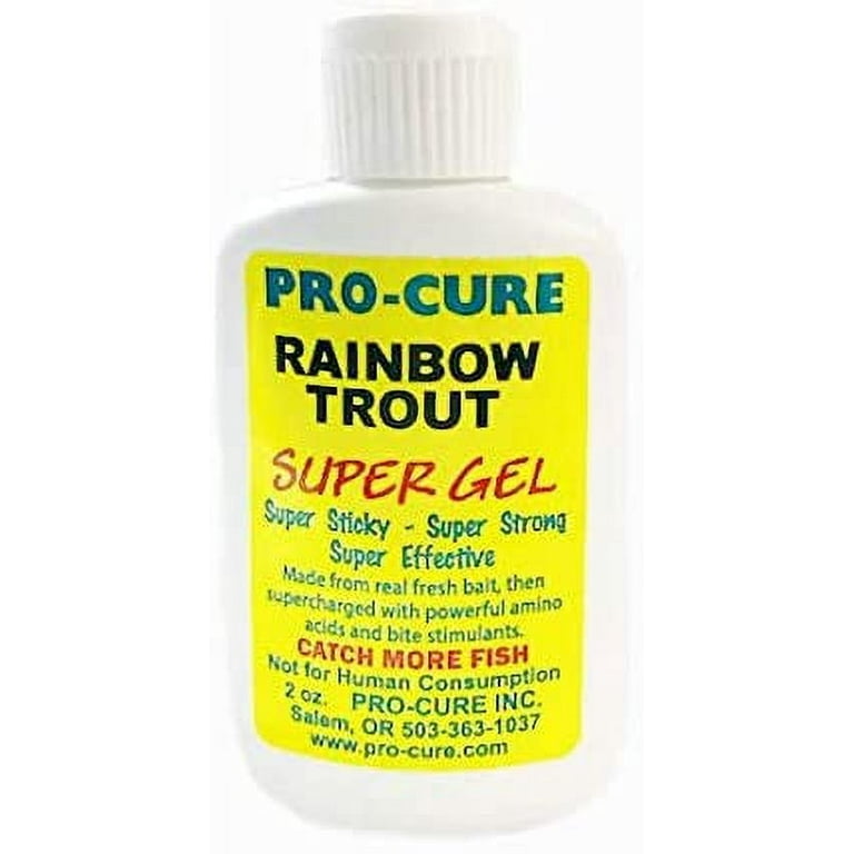 Pro Cure Bait Scents Super Gel - Trout and Kokanee Magic, 8oz