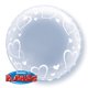 thumbnail image 1 of Qualatex - Globo Burbuja Diseño Corazón Stylish (Transparente), 1 of 2
