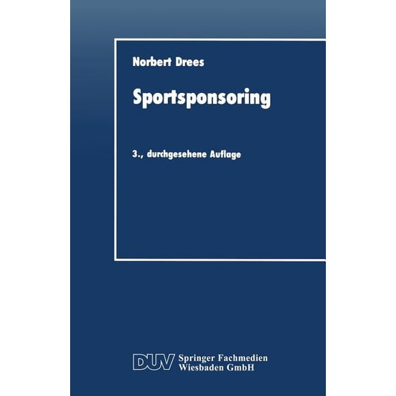 Duv Wirtschaftswissenschaft Sportsponsoring, (Paperback)