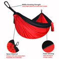 thumbnail image 3 of Hamaca de Camping Gold Armour XL Doble Capacidad 225 kg Roja, 3 of 6