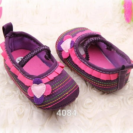 

Clearance Sale Cotton Cloth Four-Flower Baby Shoes Striped Slip-on Shoes Kids Toddler Shoes