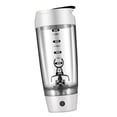 thumbnail image 4 of Blender Shaker Bottle 20oz, Portable Protein Drink , Mixes Cocktails Smoothies Shakes Blanco, 4 of 9