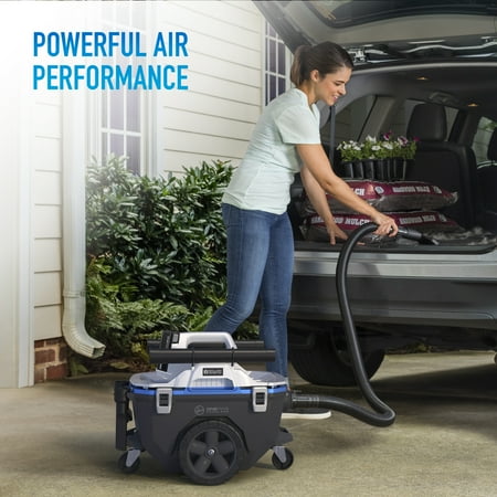 Hoover - ONEPWR Wet/Dry Utility Canister Vacuum - Blue