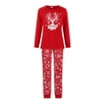 thumbnail image 4 of Pijamas Navideños Para La Familia Trajes A Juego Nuevo Estampado Lindo Y Moderno Traje Europeo Y Americano Mamá Odeerbi  ODB188877, 4 of 9