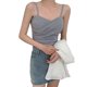 thumbnail image 3 of La parte superior del tubo de algodón cruzó la ropa interior de la muchacha de la correa del sujetador de las mujeres para los deportes tamaño libre Scienceny AP001724-03, 3 of 7