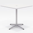 thumbnail image 1 of Olio Designs Workwell Pub Table, 42" Square Designer White Top, Fixed Base, 1 of 1