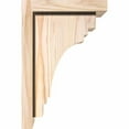 thumbnail image 3 of 7 1/2"W x 8"D x 12"H Pescadero Smooth Corbel w/Backplate, Douglas Fir, 3 of 9