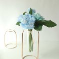 thumbnail image 4 of Worallymy Paquete de flores de peonía artificial ramo de peonía de simulación adorno para el hogar decoración floral de flores falsas de seda azul Worallymy JD735805035, 4 of 6