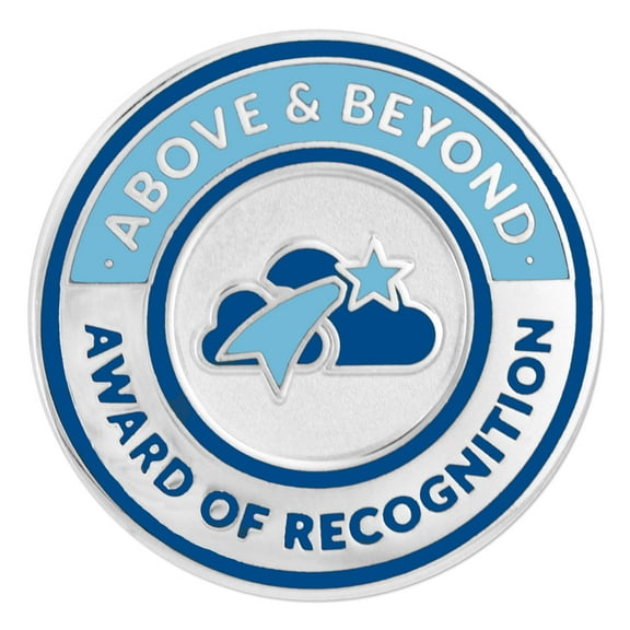 Above & Beyond Recognition Lapel Pin - 10 Pack