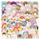 thumbnail image 1 of 100 pegatinas de graffiti de Rainbow Bridge para coche, equipaje, cuaderno, taza de agua, refrigerador, pegatinas impermeables, 1 of 5