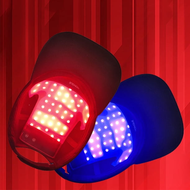 Anti Hair Loss Treatment Red Blue Light Therapy Device Hair Growth