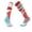 Red, variant on Red Outdoor Ski Socks For Women Winter Hiking Snowboarding Thick Mid-Calf Nylon Spandex Free Size 15.35 Inches Hand Wash Cold