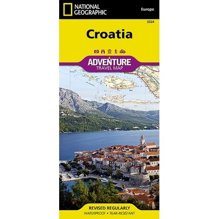 Adventuremaps: Croatia - Folded Map