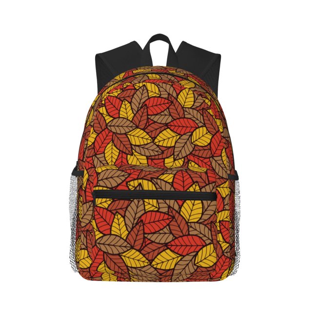 Fotbe Fall Leaves Mochila Ligera Casual para Laptop para Hombres y Mujeres, Mochila Impermeable de Uso Diario, Mochila para Universidad