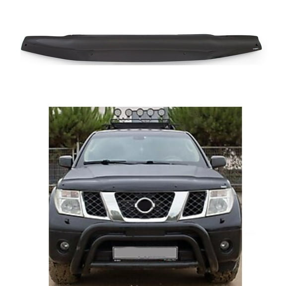BMY Hood Deflector / Front Bug Shield Compatible for Nissan Pathfinder 2005-2012 Hood Guard Bonnet Protector