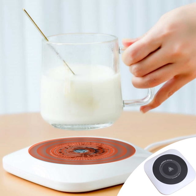 Coffee Mug Warmer for Desk | USB-Powered Smart Cup Warmer with 3 Temperature Settings & Auto Shut-Off | Keeps Coffee & Tea Hot for Office, Home, or School Use