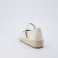 thumbnail image 4 of Cushionaire Tapas Canvas Mary Jane Flat Espadrilles for Women, Cushioned Comfort Closed Toe with Adjustable Strap, 4 of 11
