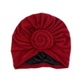thumbnail image 3 of MSJUHEG Head Coverings for Women,Turbans for Women,Head Scarf,Hair Scarves for Women,Chemo Hats for Women,Head Scarf Hat Cap Turban Wrap Hats Headwear Wine One Size, 3 of 7
