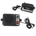 thumbnail image 3 of Haut-parleur d'Extension CB Talkie Haut-Parleur Externe Rectangulaire Haut-Parleur de Communications Externe 8 Ohms Son Hifi Volume Réglable Haut-Parleur pour pour, 3 of 8