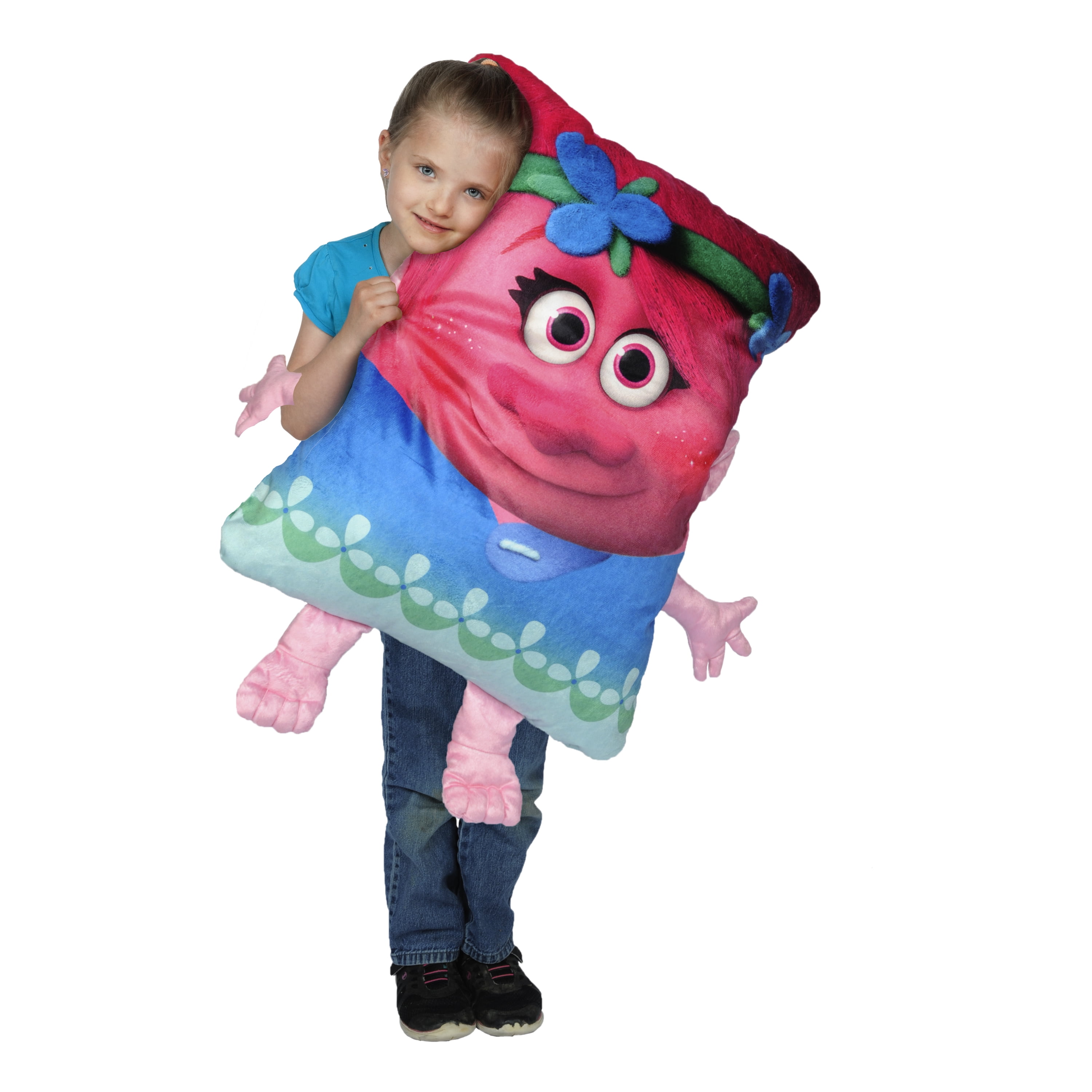 Trolls Princess Poppy 3D Pillow Buddy, 1 Each