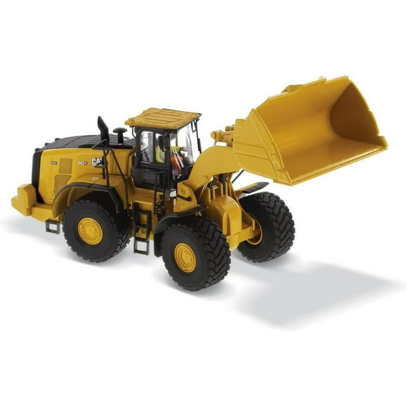 Diecast Masters 1:50 Caterpillar 982 XE Wheel Loader | High Line Series Cat Trucks & Construction Equipment | 1:50 Scale Model Diecast Collectible Model 85685