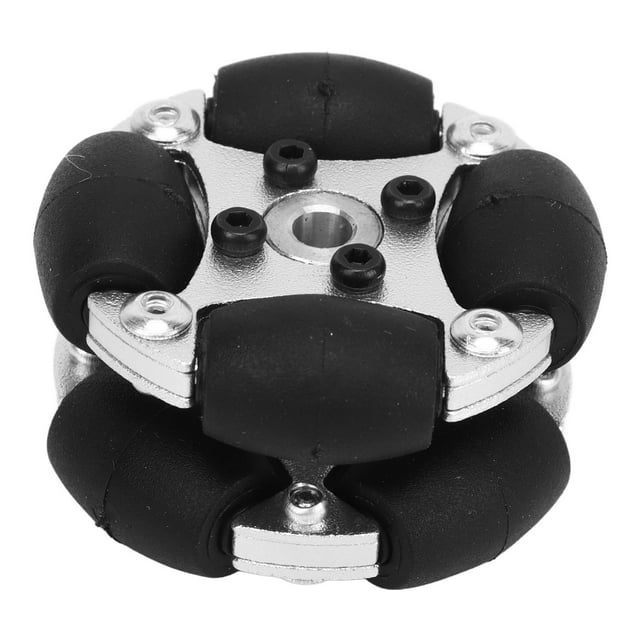 38mm Omni Wheel, 360 Degree Movement Double Aluminum Robot Omni Directional Wheel For Small Toys For Small Robot Cars