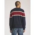 thumbnail image 3 of Chaps Men’s and Big Men’s Striped Crewneck Sweater, Sizes S-2XL, 3 of 7