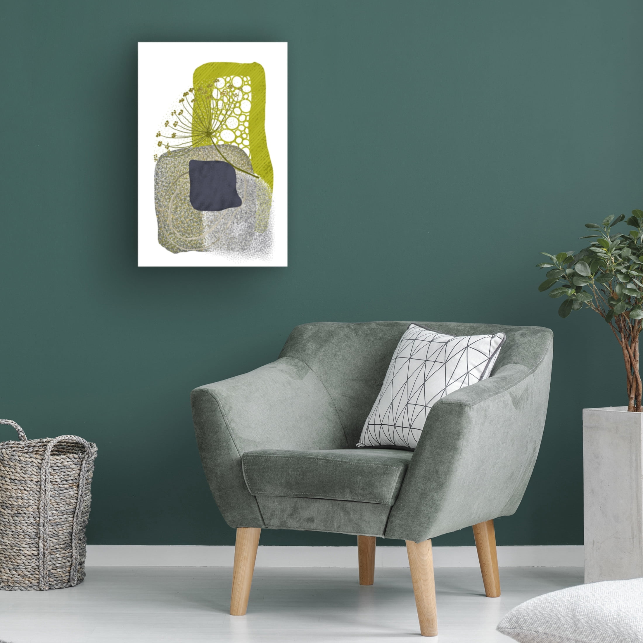 Trademark Fine Art Sally Ann Moss Love of Form 3 Canvas Wall Art