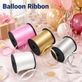 thumbnail image 2 of Balloon Ribbon Roll, 0.2 in x 721.8 ft Plastic Curling for Birthday Wedding Gift Wrapping Floral Bouquets Crafts and Party Decorations, 2 of 9