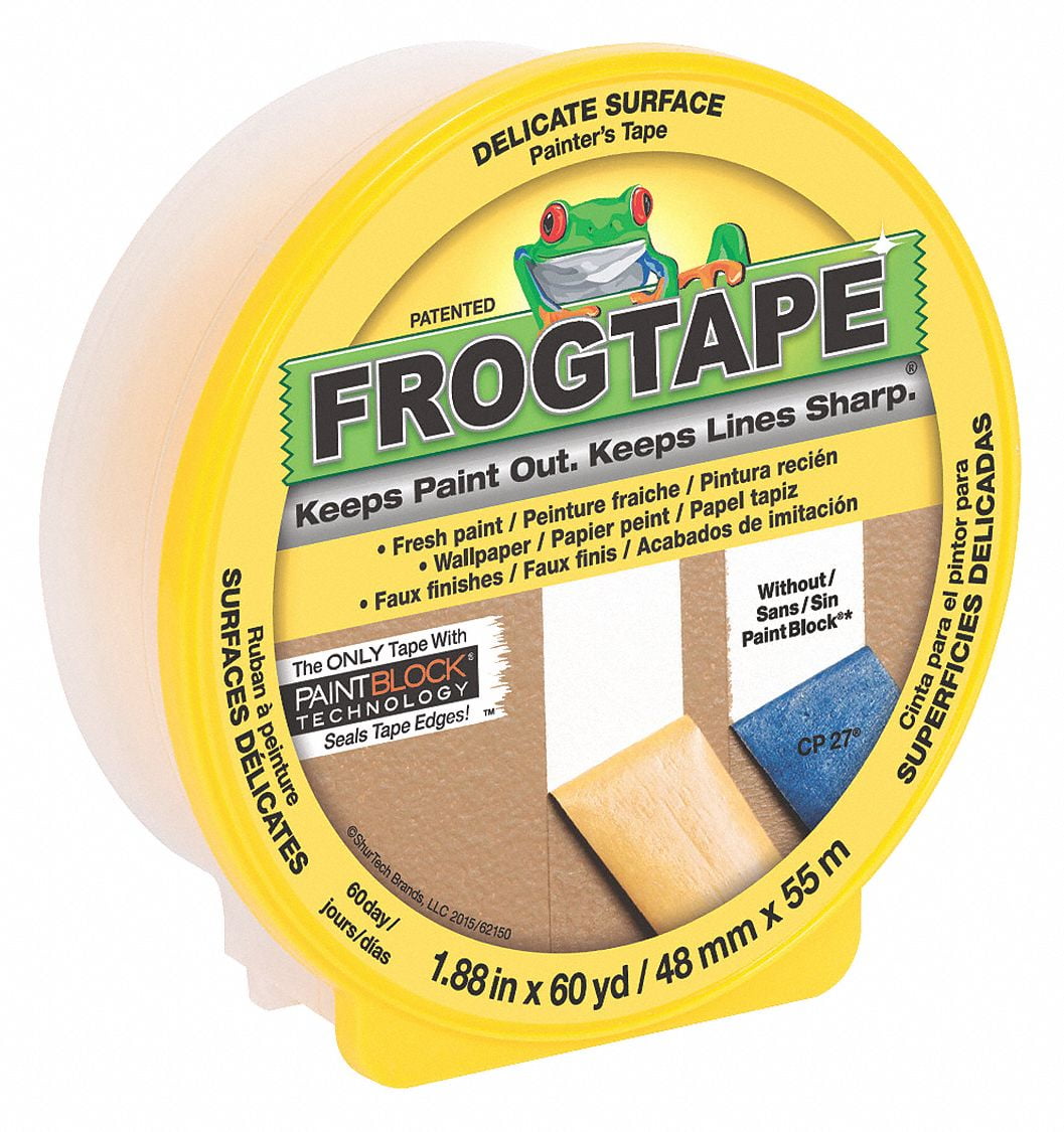 Shurtape Masking Tape,1 7/8' W,60 yd L,Yellow  CF 160
