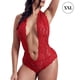thumbnail image 1 of Mujer Encantadora Body Ropa interior Deep V Halterneck Floral Lace Lencería Ropa de dormir Inevent XX000188-15, 1 of 7