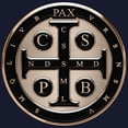 thumbnail image 3 of CafePress - St. Benedict Medal Sweatshirt - Classic Crew Neck Sweatshirt, 3 of 4