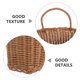 thumbnail image 3 of FELTECHELECTR Cesta Colgante De Rattan Tejido Manual Para Y Almacenaje Funcional, 3 of 6