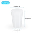 thumbnail image 2 of Uxcell 12 Pcs Tapones de Goma Sólida de Silicona Blanca, Tapones Cónicos para Fregaderos, Diámetro de 11 mm a 15 mm, 2 of 6