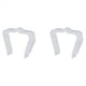 thumbnail image 1 of 100 para Colgar , Clips para Tableros de Fascia de 1 5/8 Pulgadas, Clip de Luz Navideña para Exteriores de Plástico Resistente A la Intemperie, 1 of 5