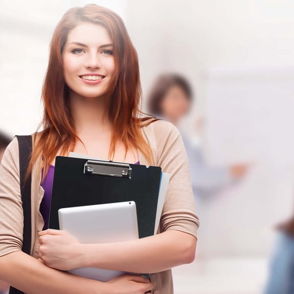 Clipboards with Storage, High Capacity Clip Boards 12.20"x8.66" with Storage, Plastic Clipboard, Heavy Duty Nursing Clipboard Folder with Pen Holder for Teachers Work, School & Office Supplies