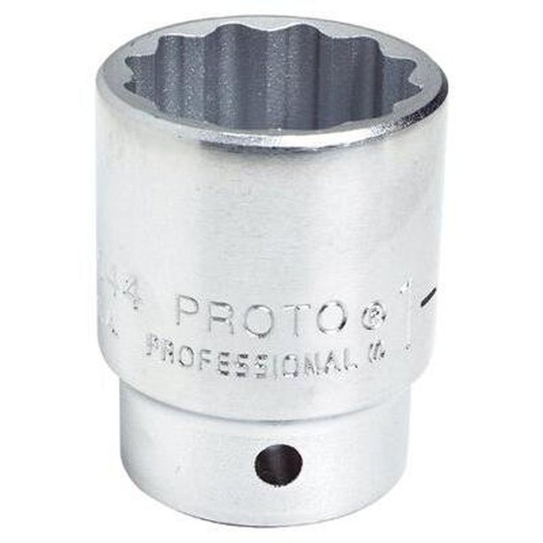 Stanley Proto J5542 3/4" Drive Socket, 15/16", 12 Point