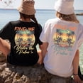 thumbnail image 4 of Chamelean Find Me Under The Palms Short Sleeve Tee Unisex Casual T-shirt, Sizes S-3XL, 4 of 4