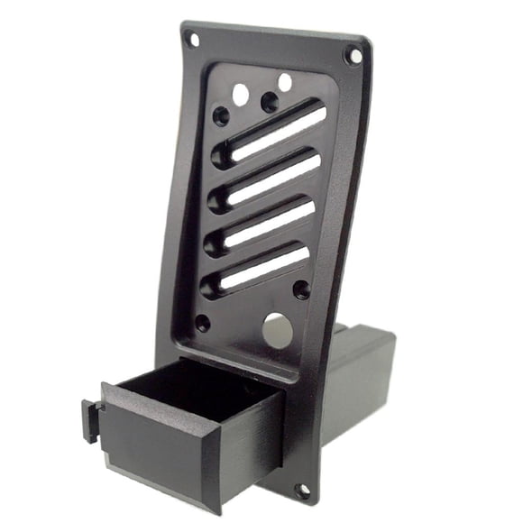 Soporte de paquete Ecualizador EQ Piezo Pickup Cover Guitarra Parte negro