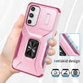 thumbnail image 3 of Funda para GANGXUN Samsung Galaxy A16 - Soporte metálico, Función magnética, Rosa, 3 of 5