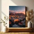 thumbnail image 6 of Cape Town Table Mountain Sunset Canvas Print Wall Art for Living Room Bedroom Office Home Hotel Cafe Decor, 6 of 8