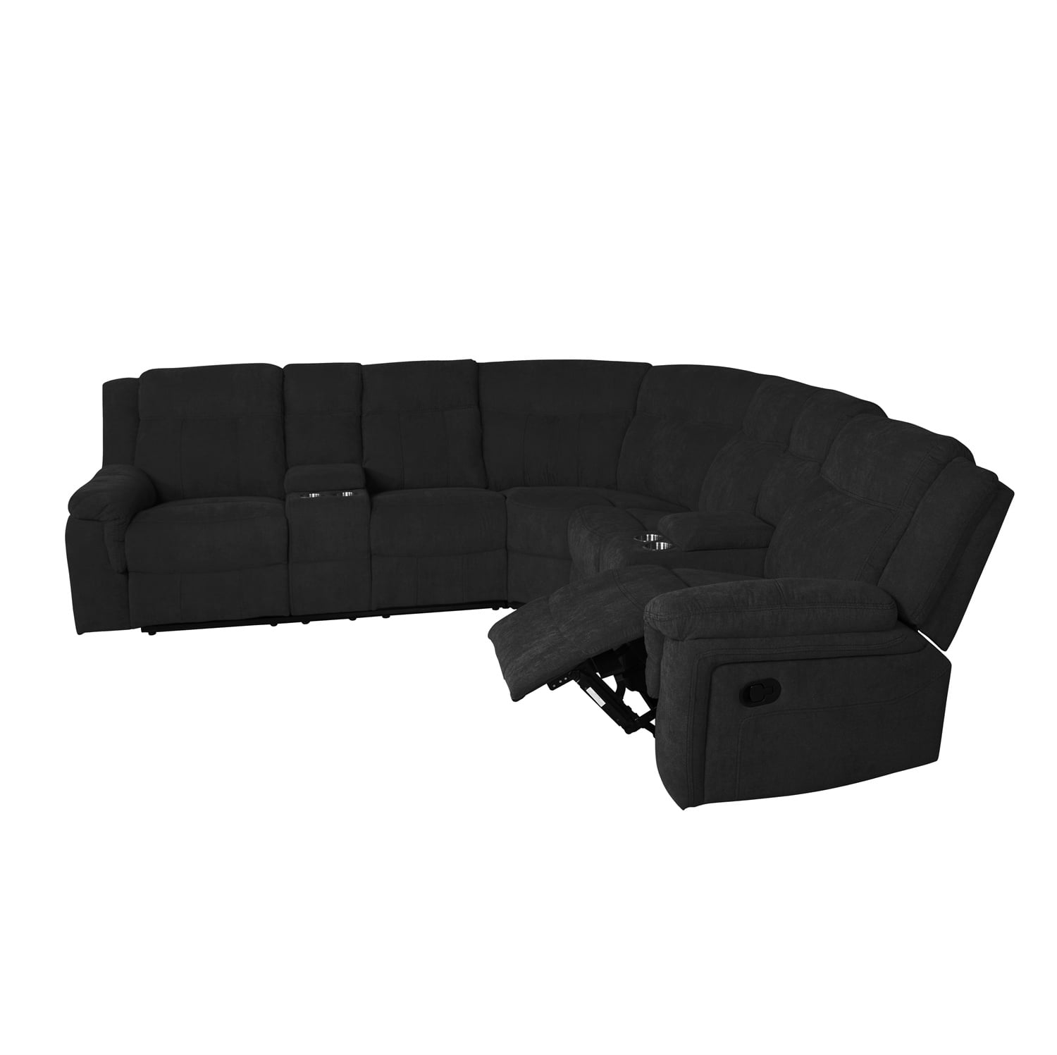 94.5Inch Manual Power Motion Sectional Sofa for Living Room