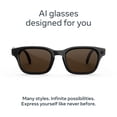 thumbnail image 3 of Meta Adventurer Large Classic Black, Brown Lenses, 3 of 11