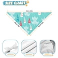 thumbnail image 6 of Dog Bandana 1 Pack,Turquoise Christmas Tree Pattern Bandanas for Dogs,Cat Bandana,Small/ Large Dog Bandana 2 Size,Dog Bandanas Girl Boy, 6 of 6