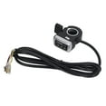thumbnail image 1 of Acelerador de pulgar 106DX para bicicleta eléctrica, Scooter con interruptor, estado de la batería, acelerador de dedo, mango de 36V, 1 of 12