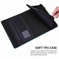 thumbnail image 4 of Dteck Case for Samsung Galaxy Tab A7 10.4 Inch 2020 (SM-T500/T505/T507) Case, Slim Leather [3D Embossed Flower] Flip Case with Card Slot & Pencil Holder for Samsung Tab Tab A7 10.4 Inch 2020, Blue, 4 of 8