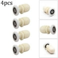 Set Of 4 Single Shower Door Rollers Runners Wheels Pulleys Glass Door
