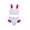 Pink, variant on Staki Girls 2 Piece Bikini Set Girls Swimwear Halter Triangle Bikini Set Ruffled Hawaii Beach Sport Two Piece Swimsuits 6M,12M,18M,24M,2-3Y(Pink,18-24 Months)